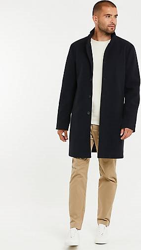 Threadbare Wollmantel