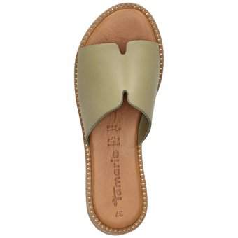 Tamaris Pantolette in grün