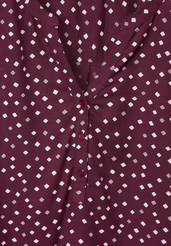 CECIL Bluse mit Punktemuster