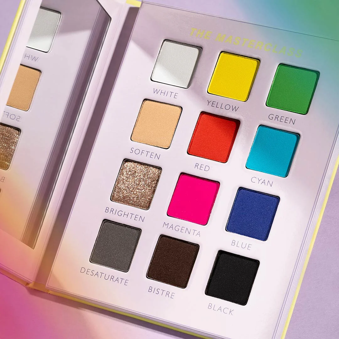 A Masterclass Palette - Szemhéjfesték Paletta, Kompakt Szemhéjfesték, Arc Paletta