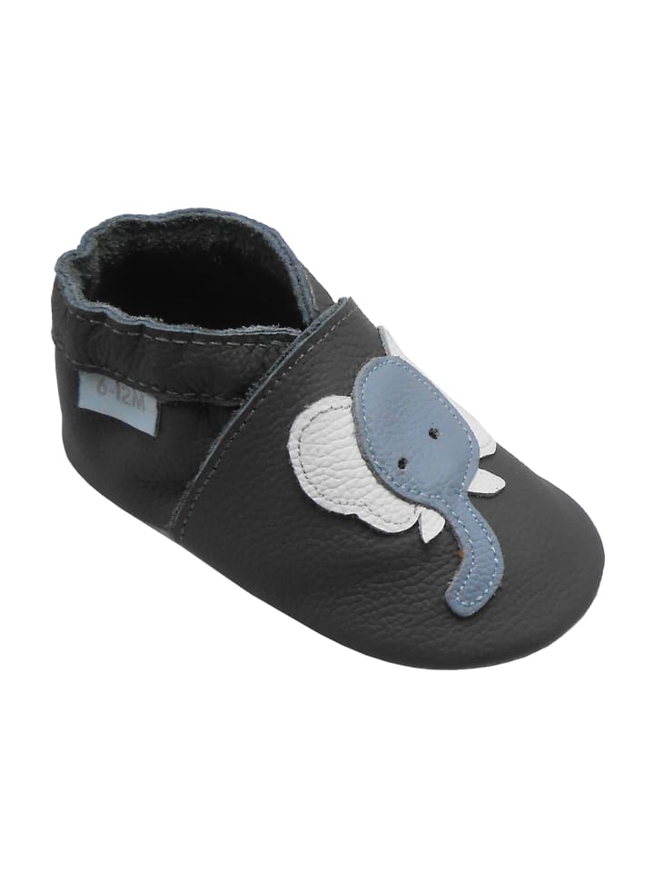 Yalion Baby Leder-Krabbelschuhe 
