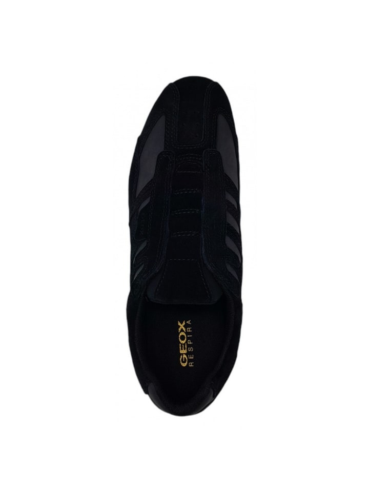 Geox sportlicher Schnürer Snake in Schwarz günstig kaufen