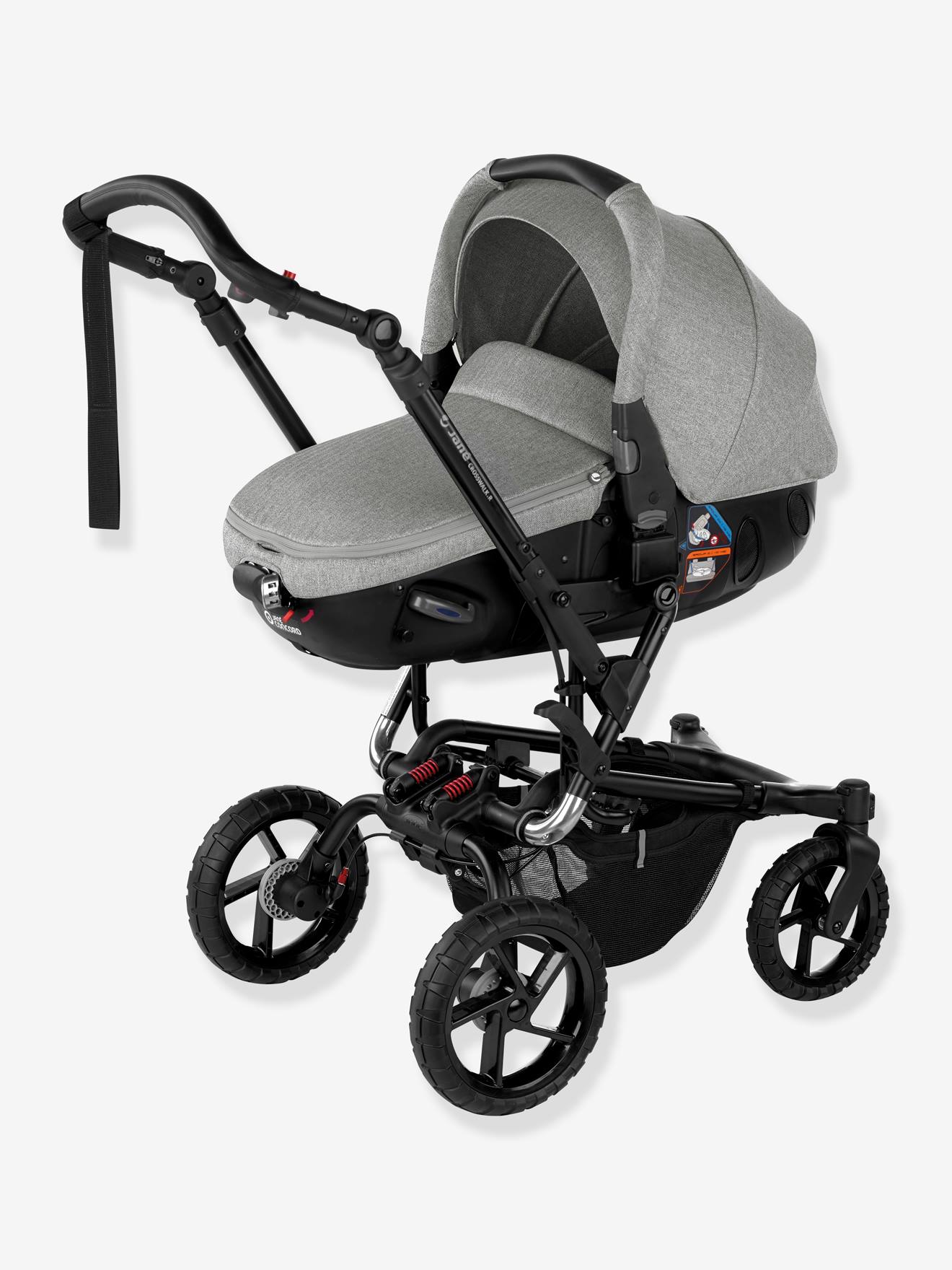 Combiné JANE Crosswalk + nacelle auto Matrix Light 2 collection 2022 gris (dim grey)