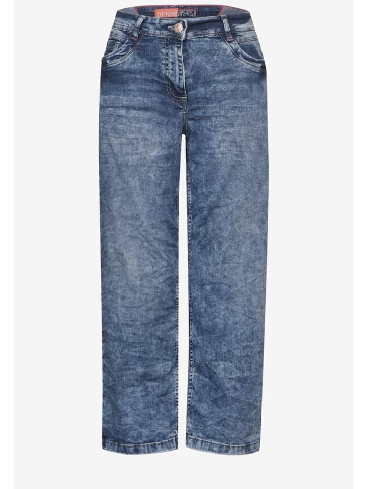 Cecil Jeans in mid blue wash günstig kaufen