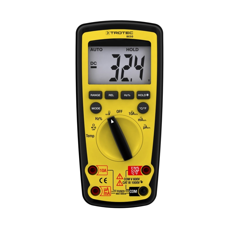 Trotec 3510205250 BE50 Digitale Multimeter