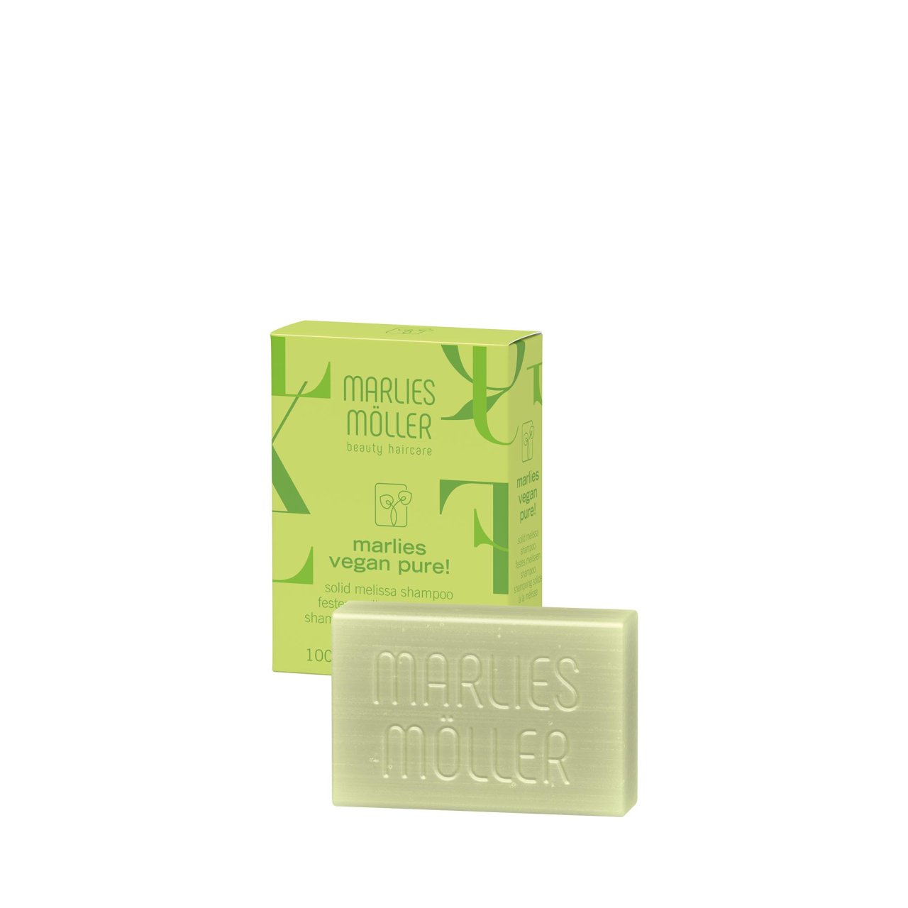 Marlies Möller Vegan Pure! Festes Melissen Shampoo