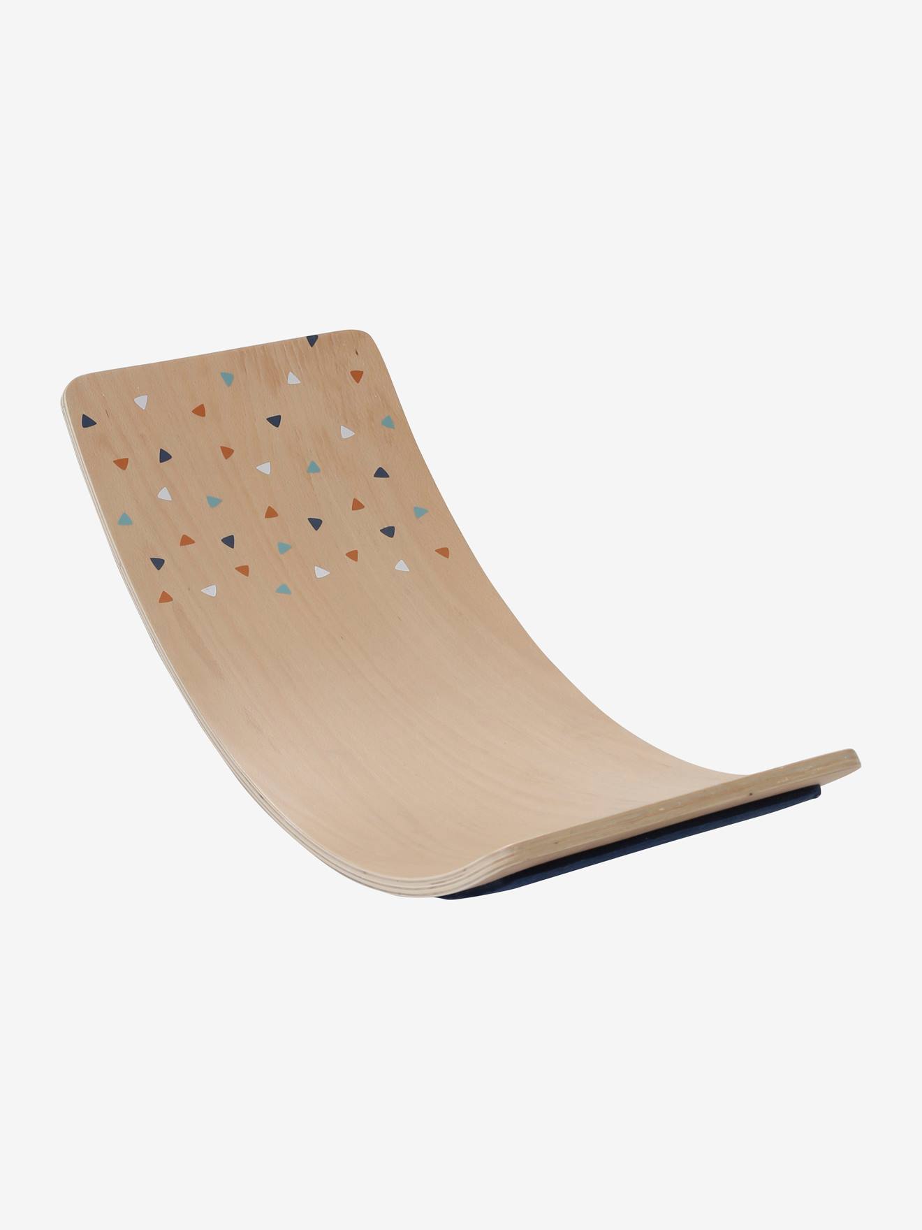 Planche d'équilibre (M) en bois FSC® multicolore