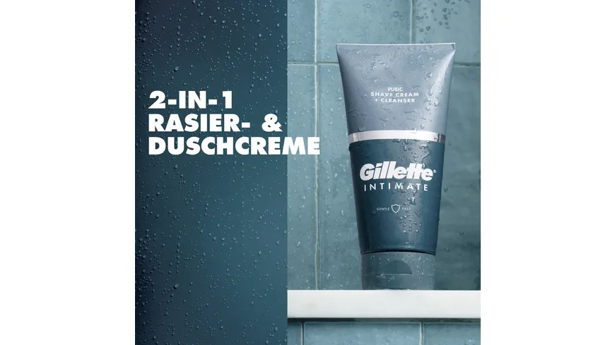 Gillette Intimate Rasier- & Duschcreme 177 ml
