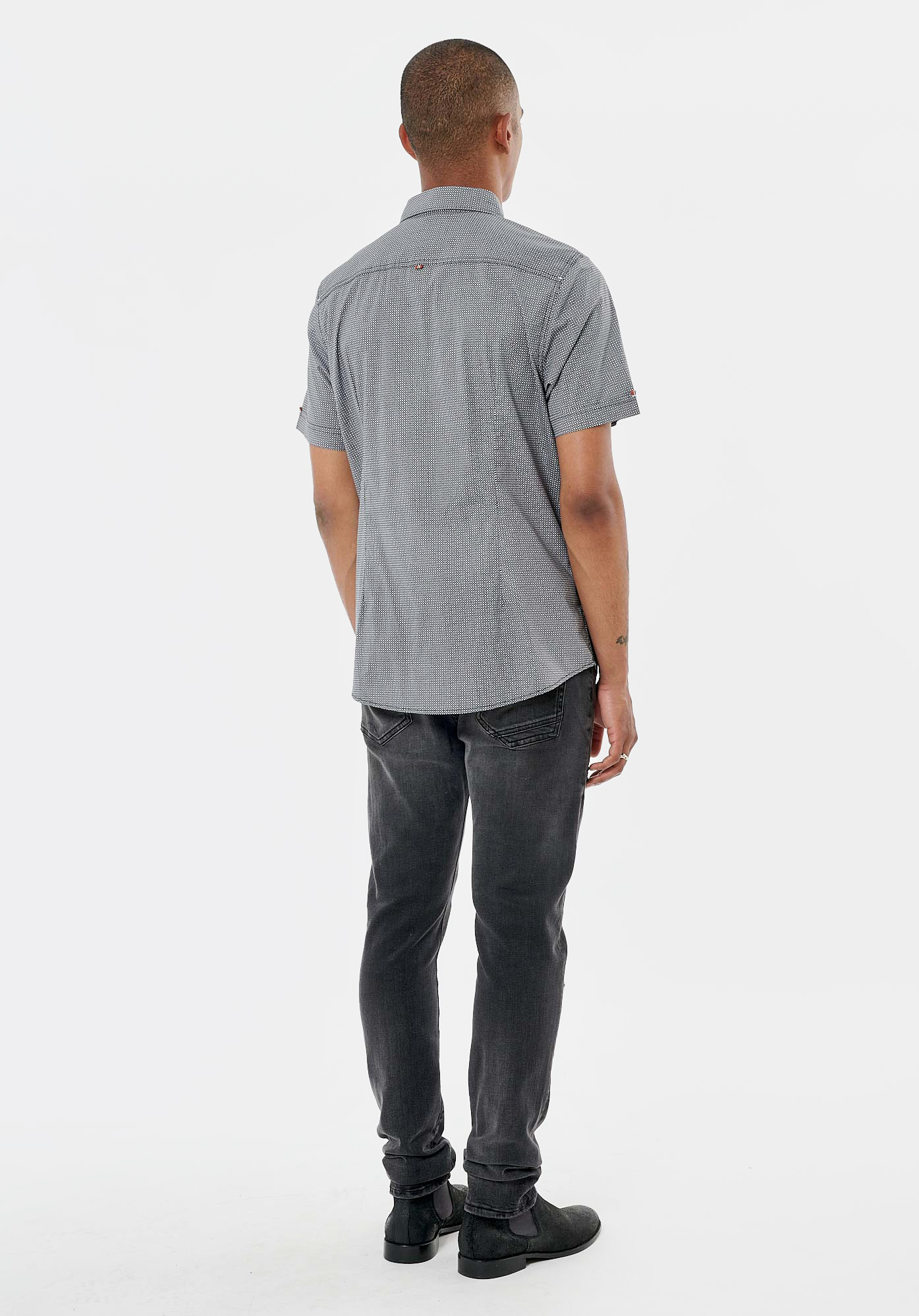 CORKY  Chemise imprimée noir homme