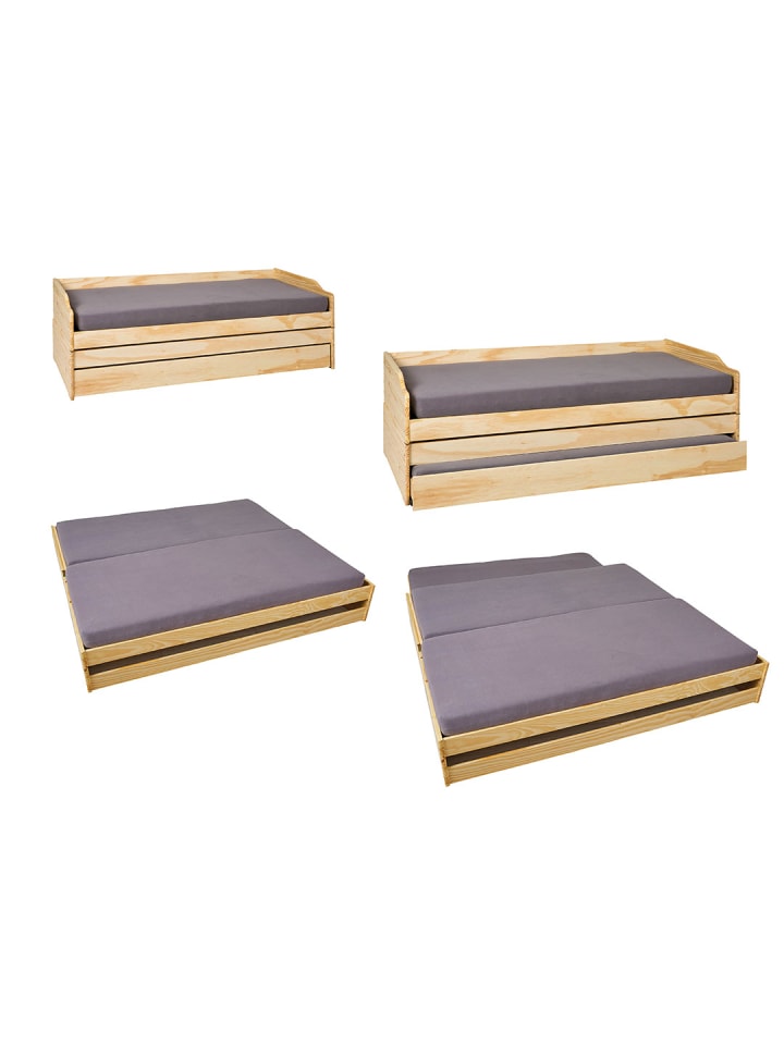 ebuy24 Bett Lotved Holz 97 x 209 cm günstig kaufen onesize