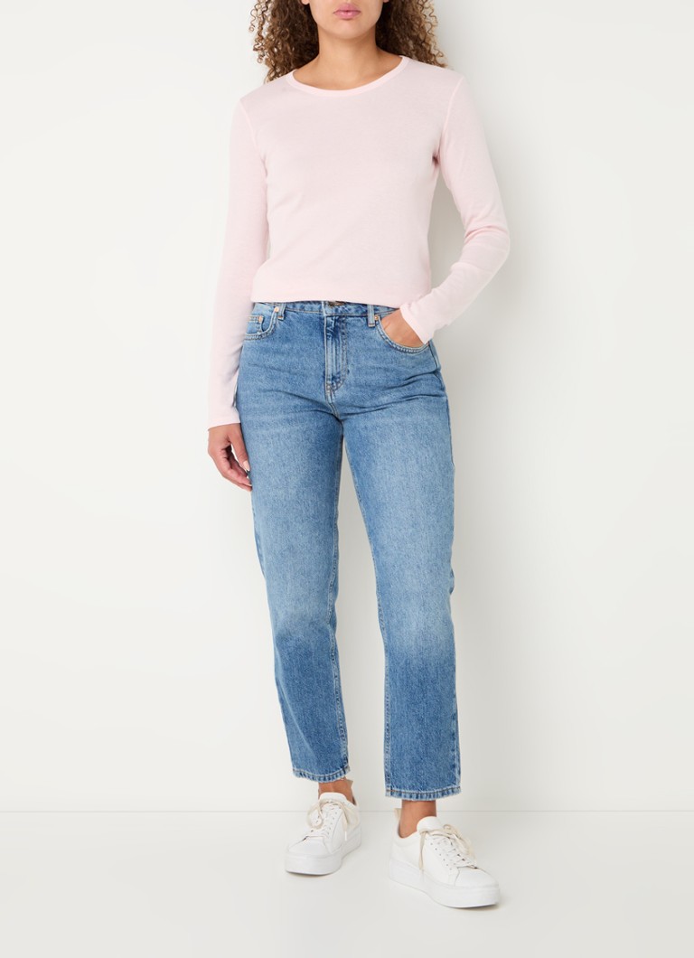 Benetton long-sleeved shirt with round neck
