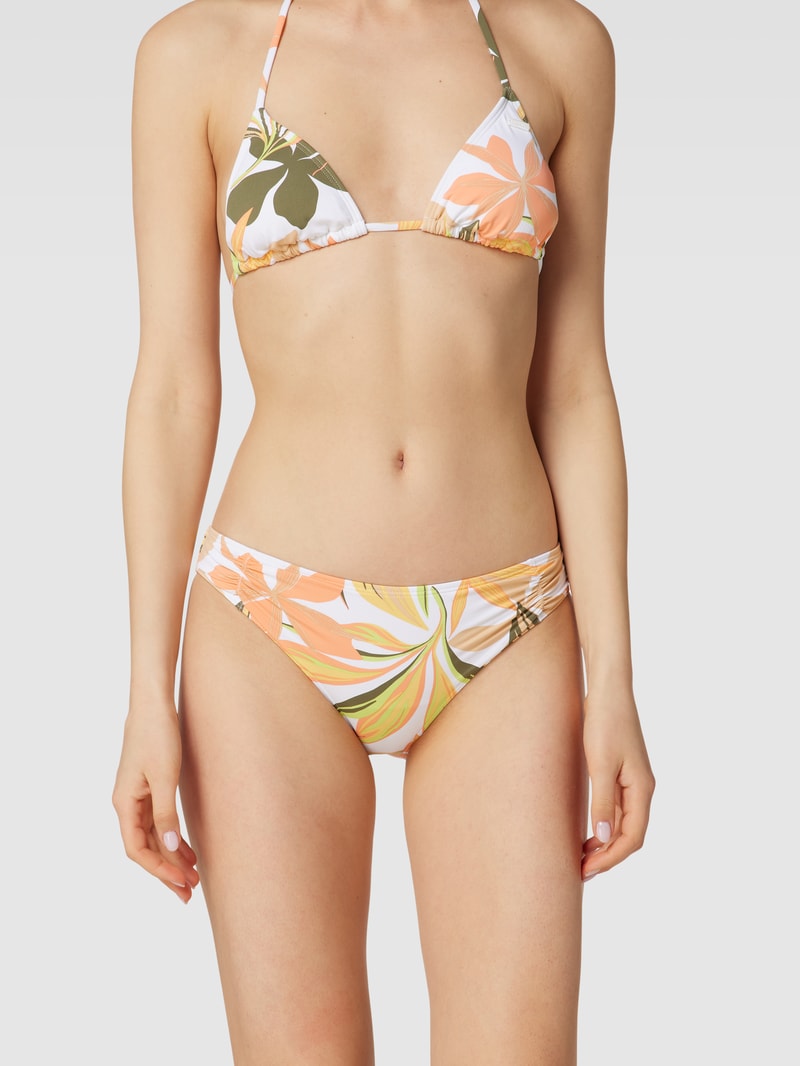 Bikini-Hose mit seitlichen Raffungen Modell 'PT BEACH CLASSICS' in offwhite