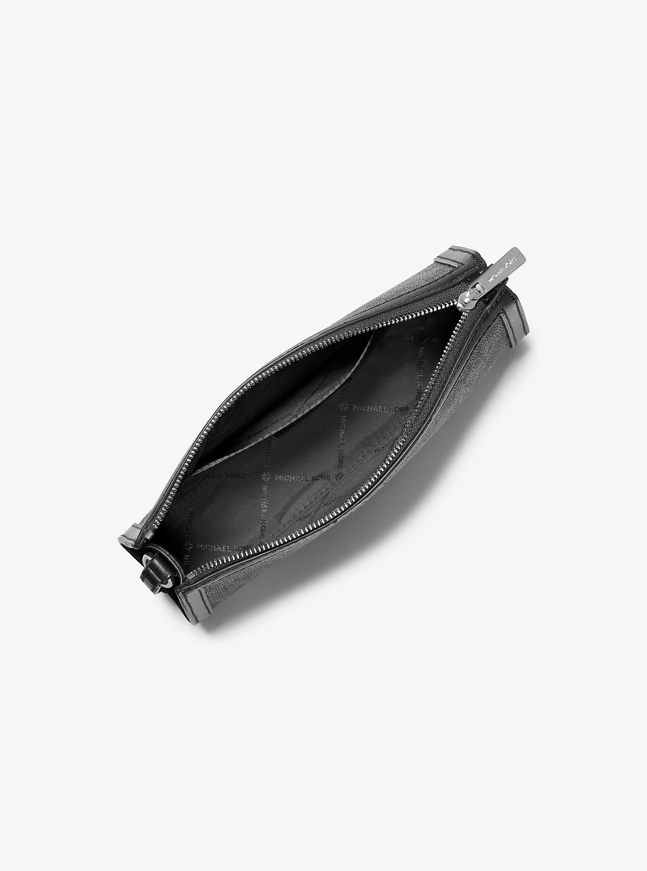 Jet Set Medium Signature Logo Skulderveske - SVART