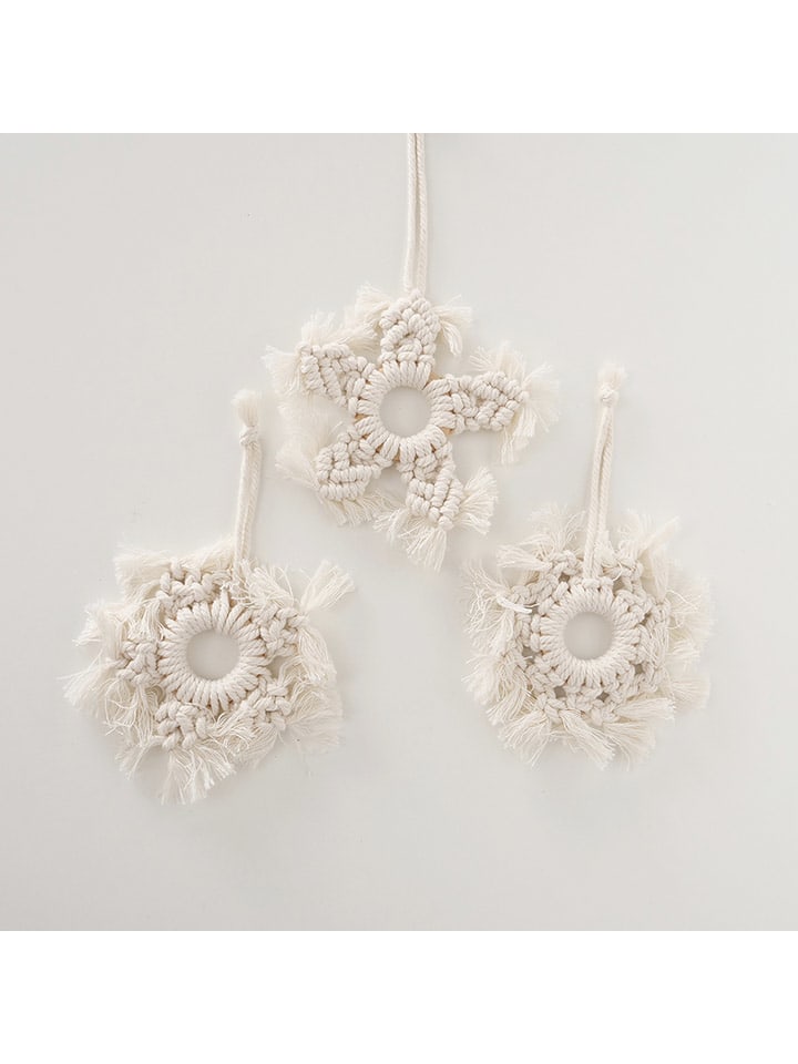 Boltze Dekoanhänger ''Zalia'' in Creme - Ø 12 cm (Überraschungsprodukt) günstig kaufen onesize