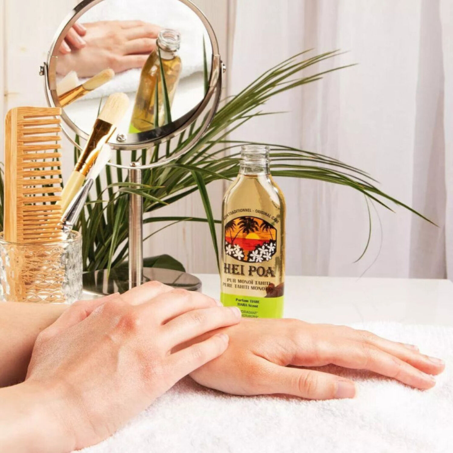 Hei Poa Hei Poa Pur Monoï Tahiti Parfum Tiaré 100 ml