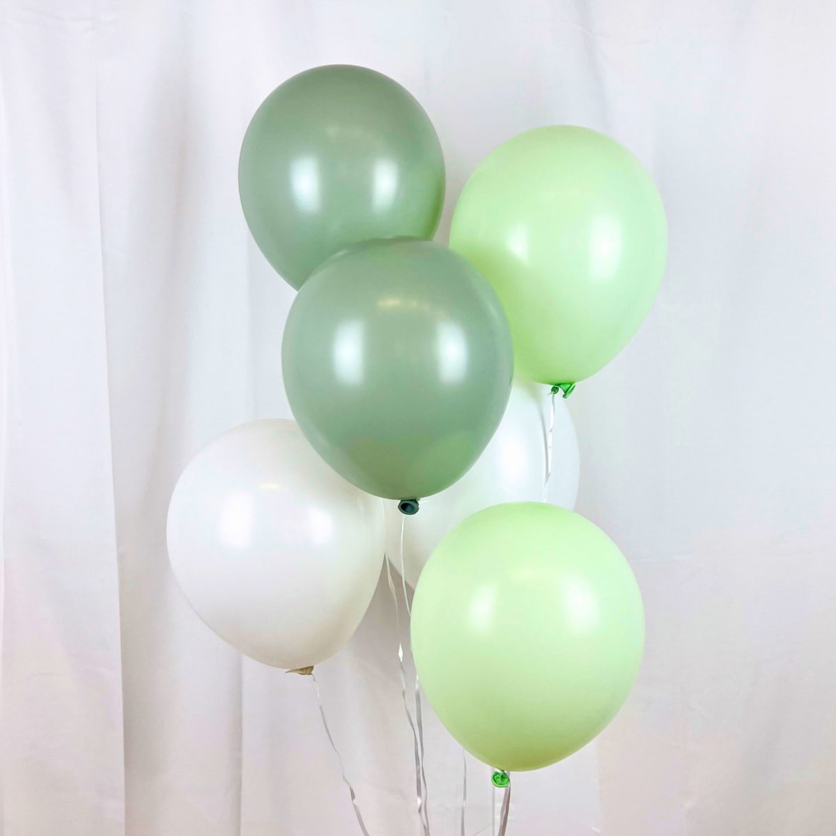 Luftballons Klassisch, Eukalyptus-Mix, 20 St