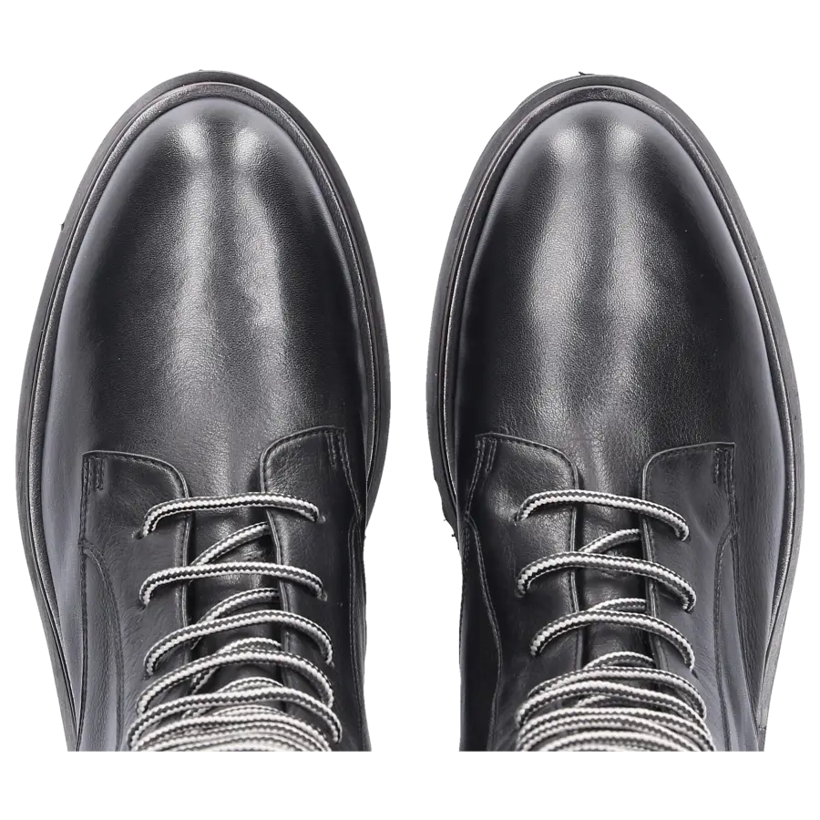 Truman's - Stiefel 9273 Kalbsleder Logo schwarz - schwarz