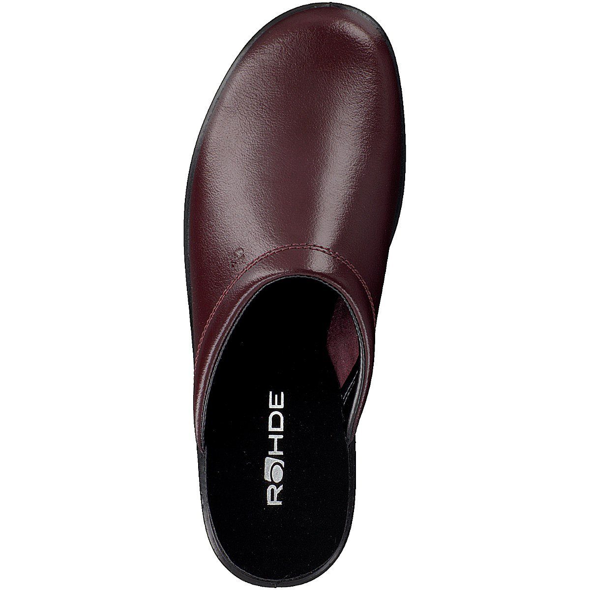 Rohde Rohde Herren Pantolette rot Hausschuh