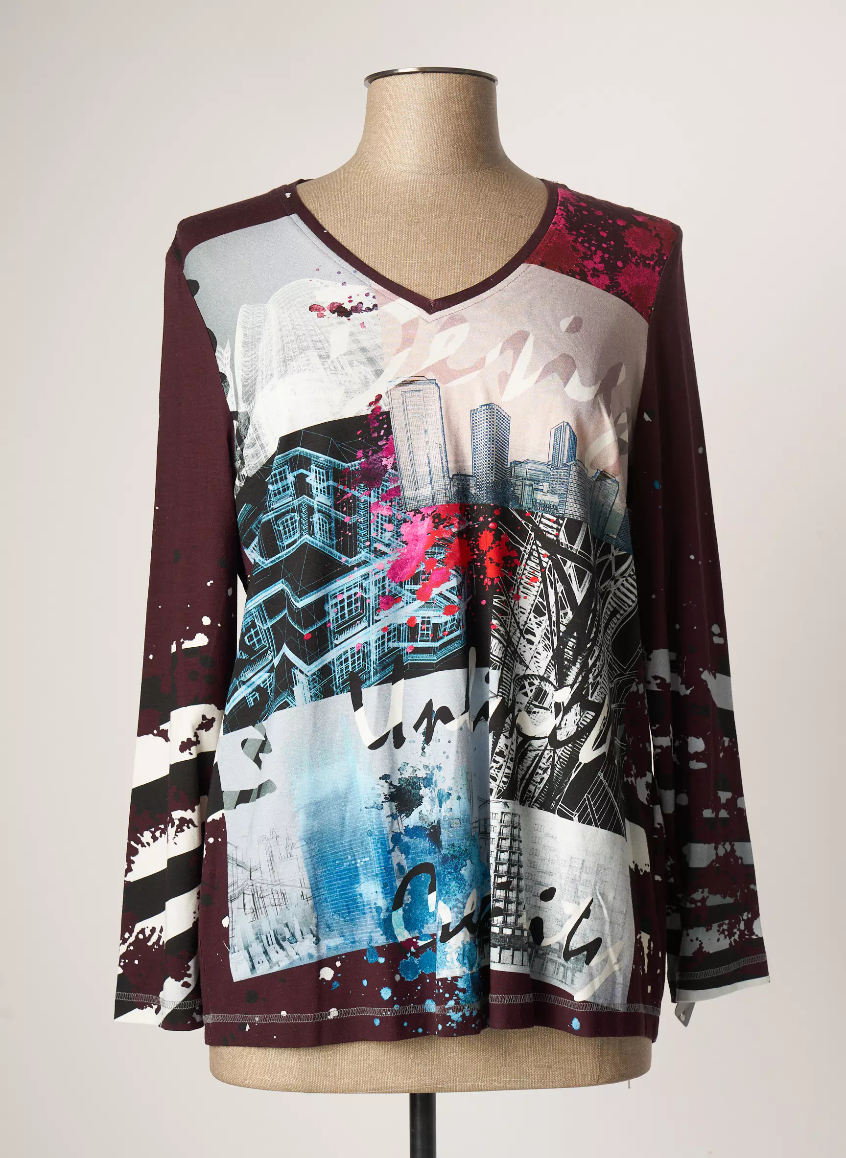 Chalou Tshirts Femme couleur rouge