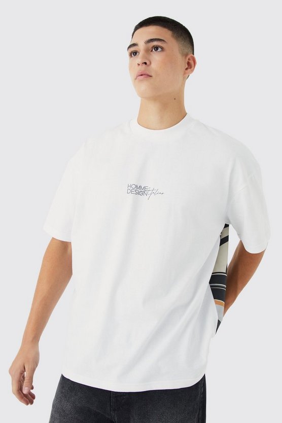Oversize T-Shirt mit Print