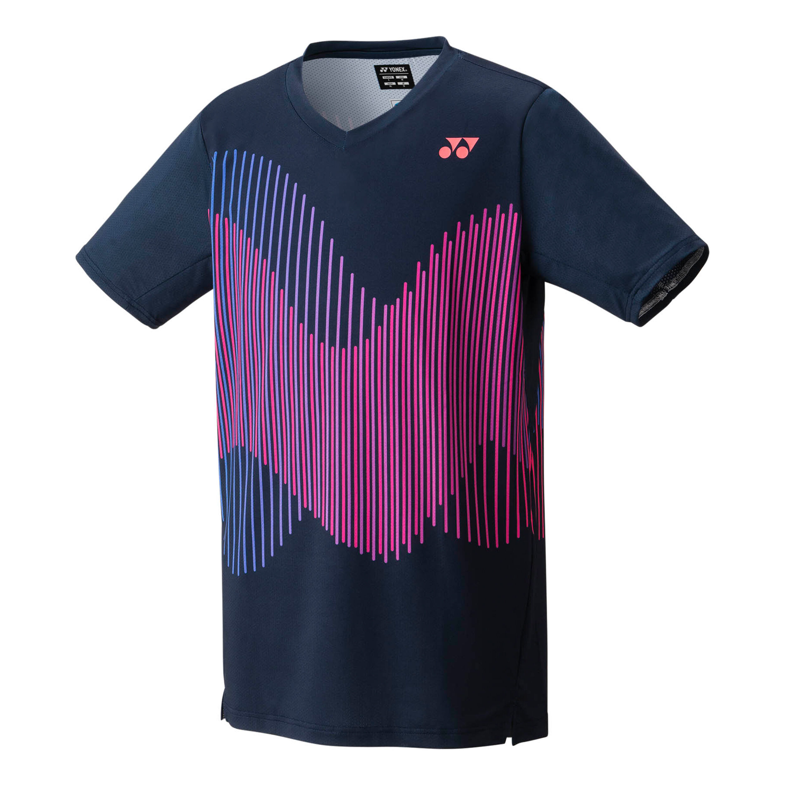 Crew Neck T-Shirt Herren - Dunkelblau, Mehrfarbig
