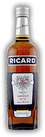 Ricard Pastis Ricard Pastis Pastis de Marseille - die weltbekannte, würzig-harmonischen Erfrischung aus der Provence. 0,7	 Liter - Vol 45%