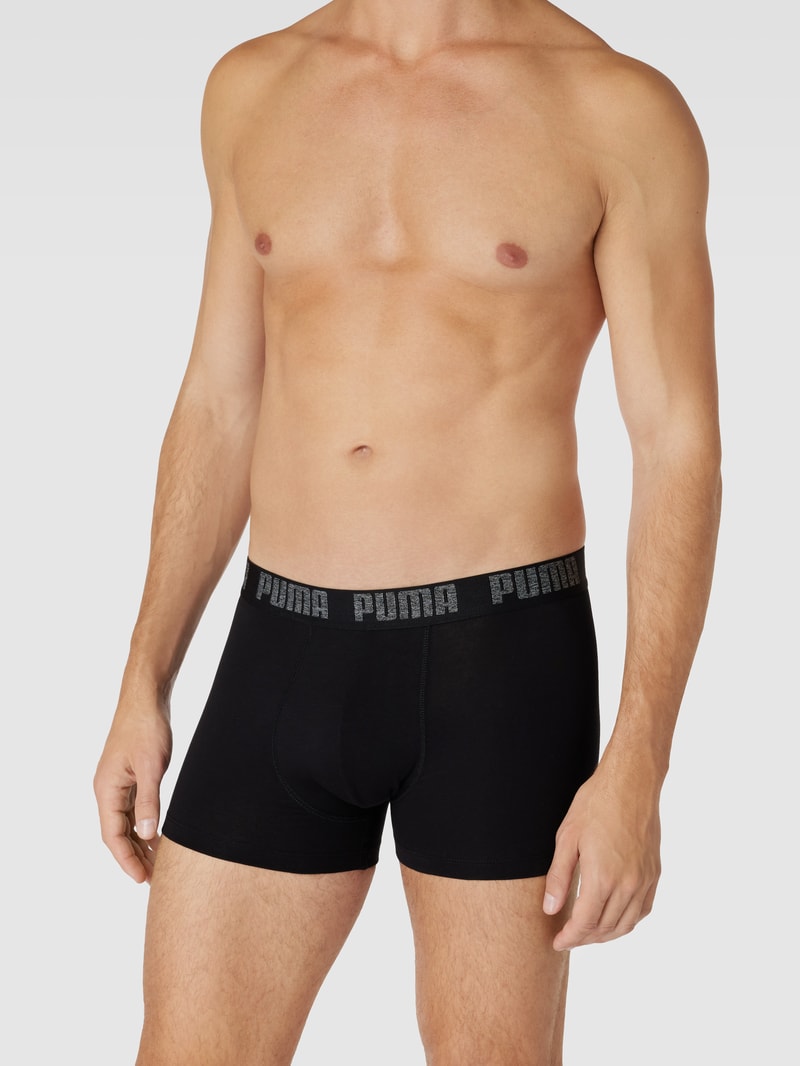 Trunks mit Stretch-Anteil im 4er-Pack in schwarz