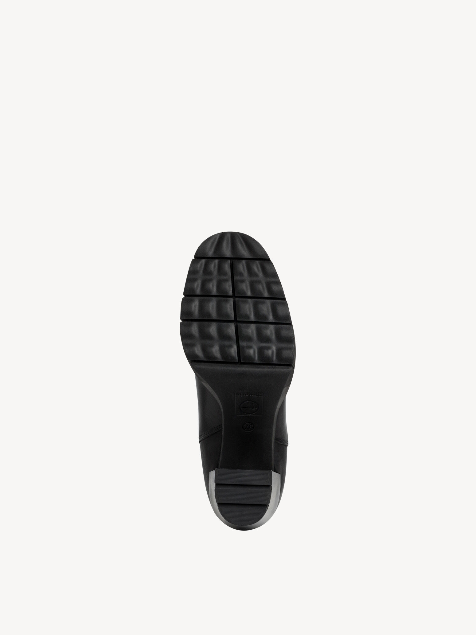 Bottine Chelsea en cuir - noir