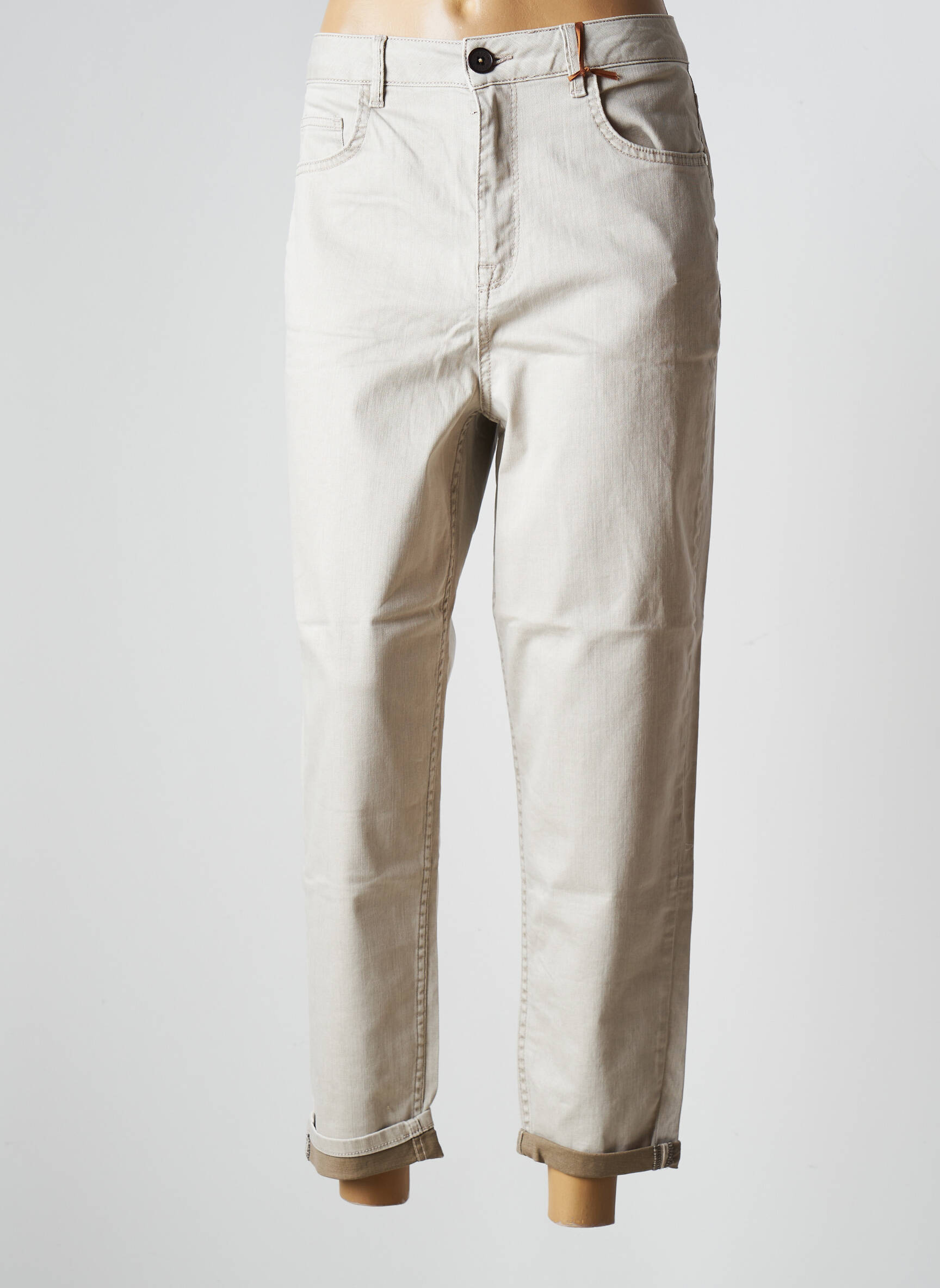 Mos Mosh Jean Flare Femme couleur marron
