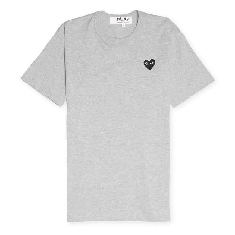 Comme des Garcons Play Black Heart T-Shirt grey