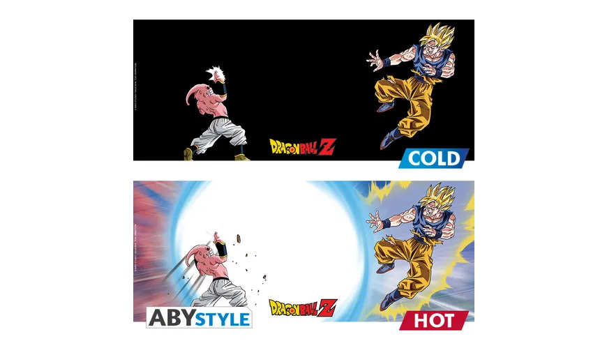 Dragonball Z Goku vs Buu Thermoeffektasse