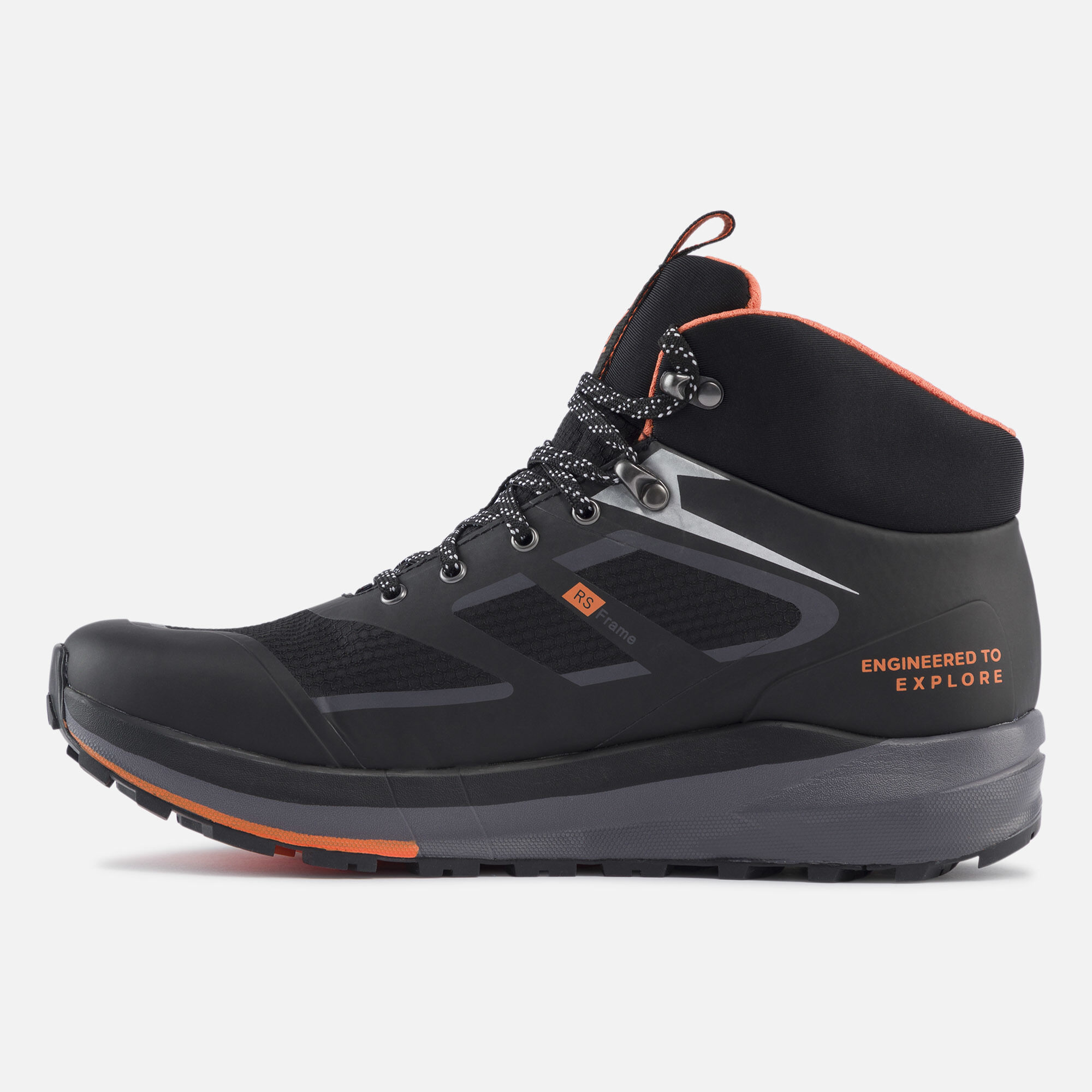 Chaussures de randonnée imperméables noires homme