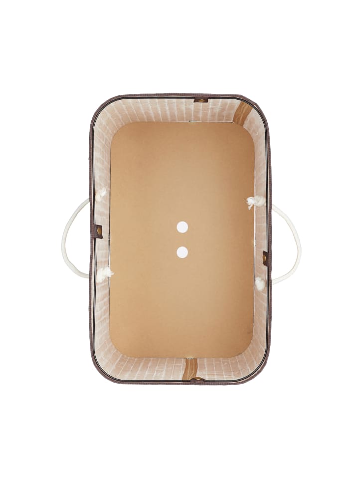 relaxdays Wäschekorb in Natur - (B)55 x (H)63 x (T)35 cm günstig kaufen onesize