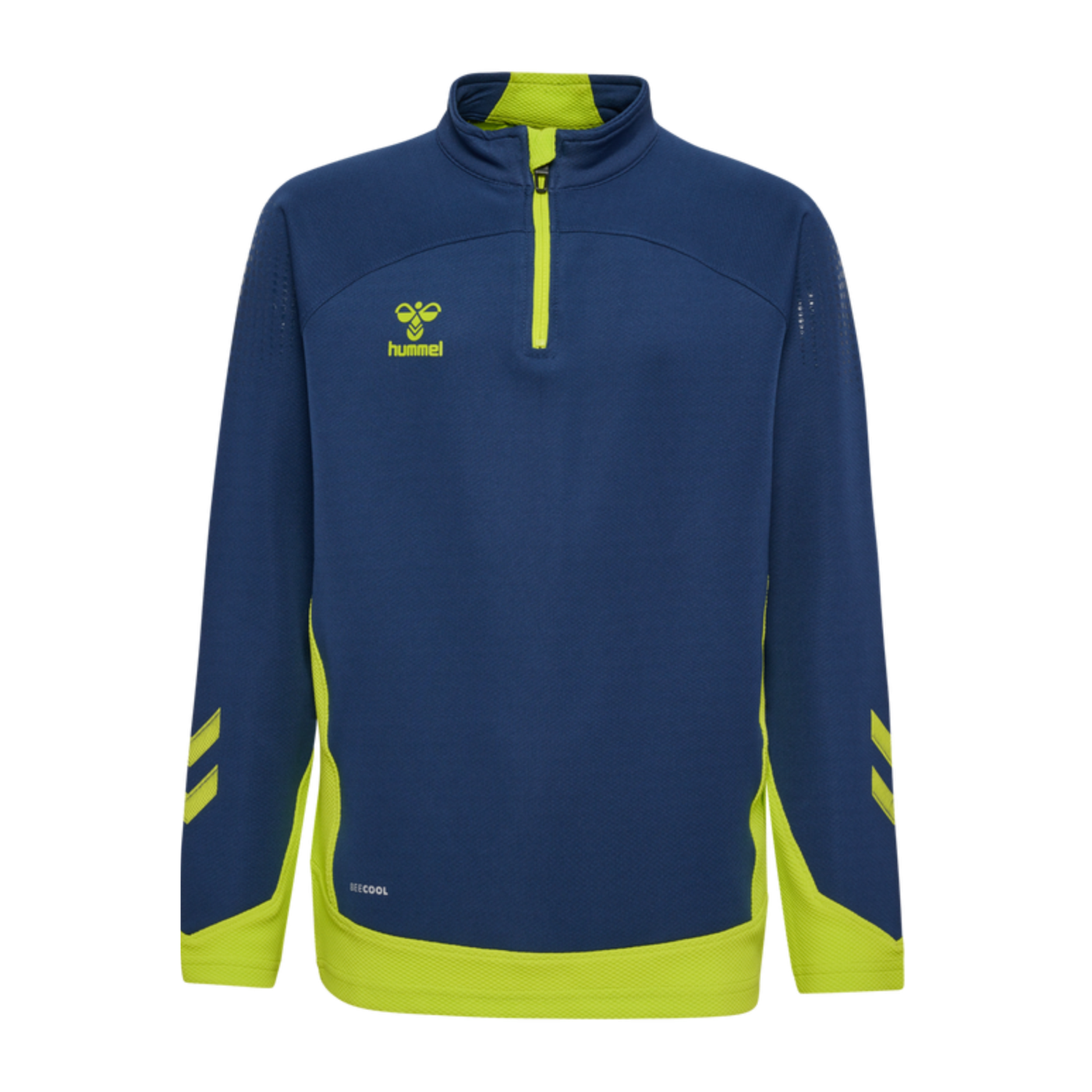 Hummel hmlLEAD HalfZip Sweatshirt Kids Blau F7642