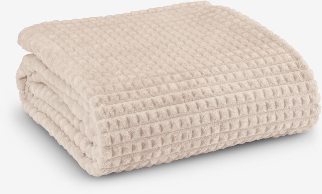 HAGTORN Kocyk polarowy HAGTORN 140x200 beż