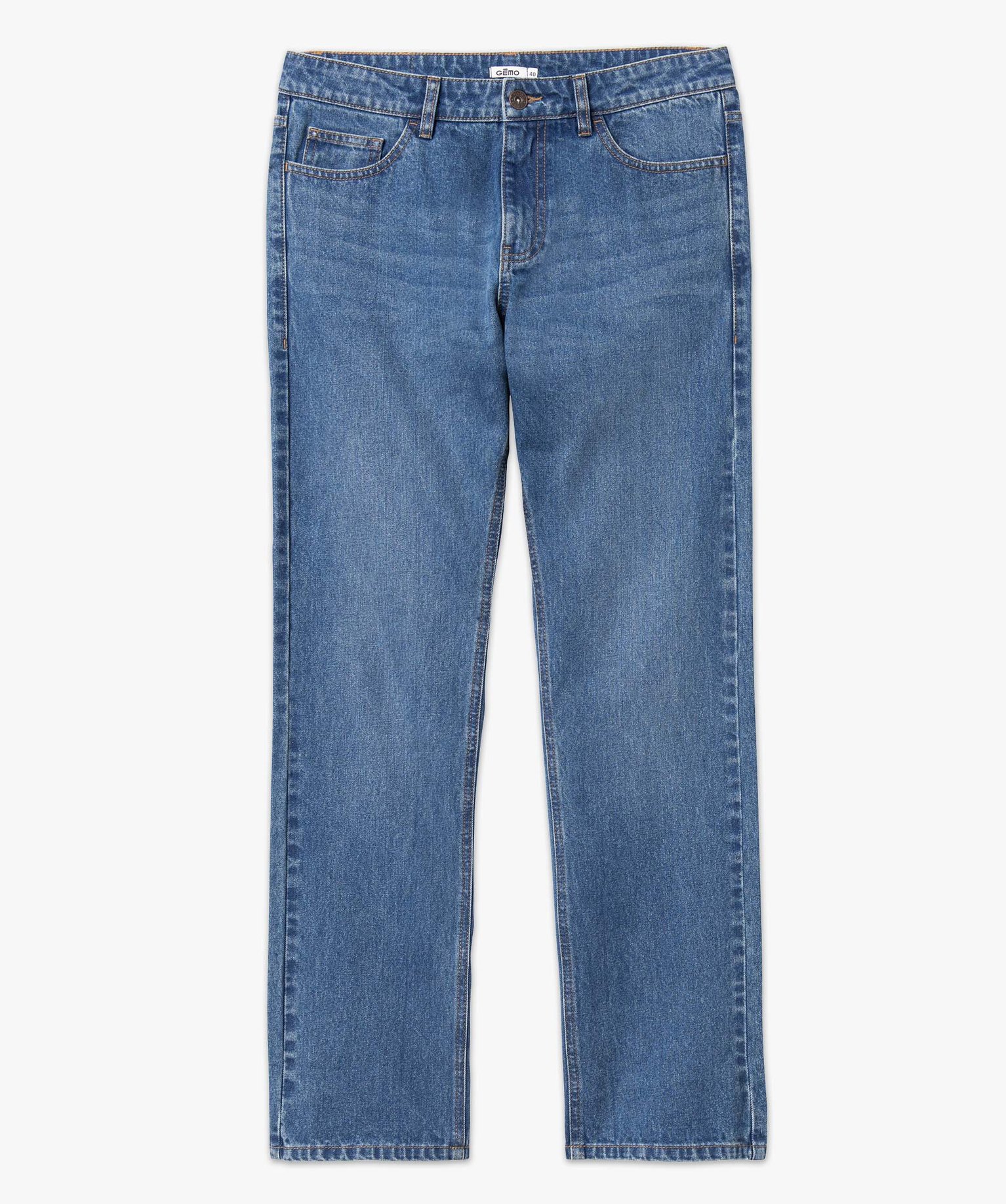 Jean homme regular taille normale stone | GEMO