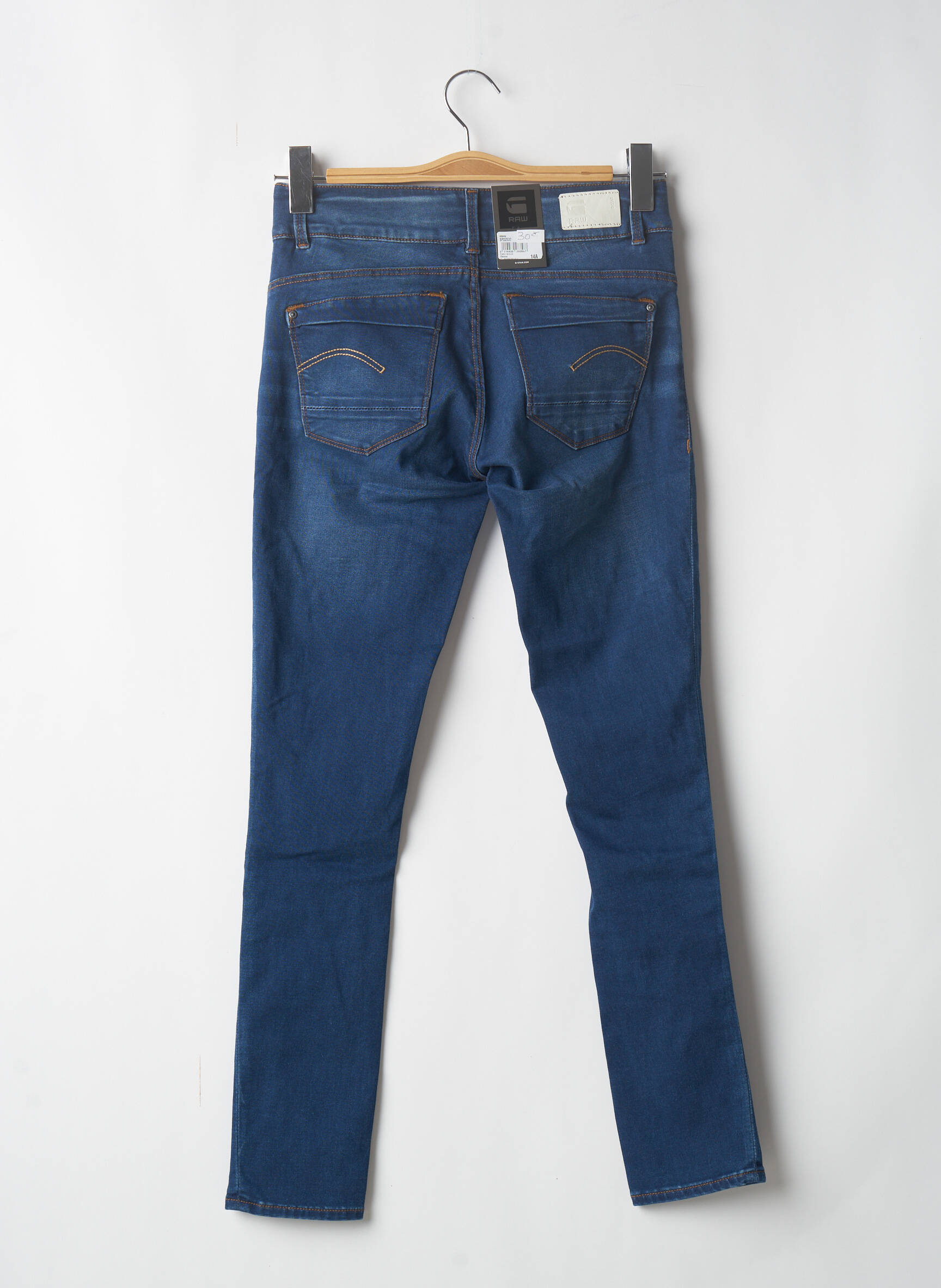 G Star Jeans Skinny Fille couleur bleu