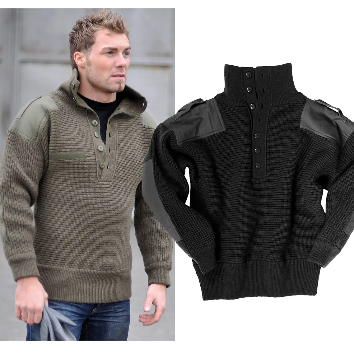 Österreichischer Pullover ALPIN schwarz