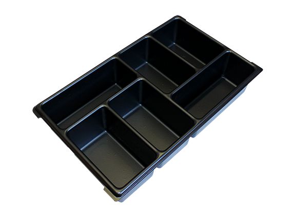 L-Boxx 6100000150 XL-BOXX Deleinnsats med 6 rom BSS