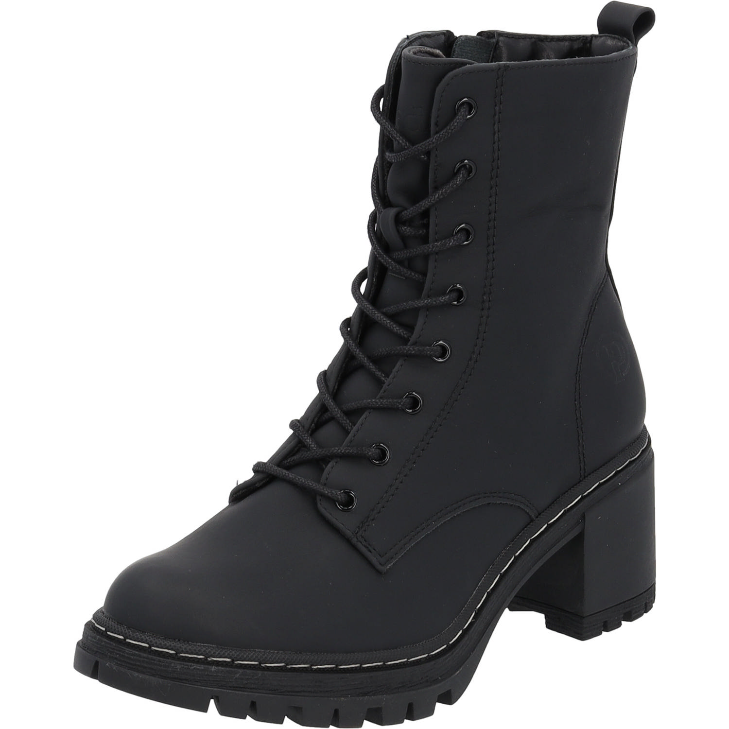 Palado Kefalonia, Schnürstiefeletten, Damen, Schwarz Matt