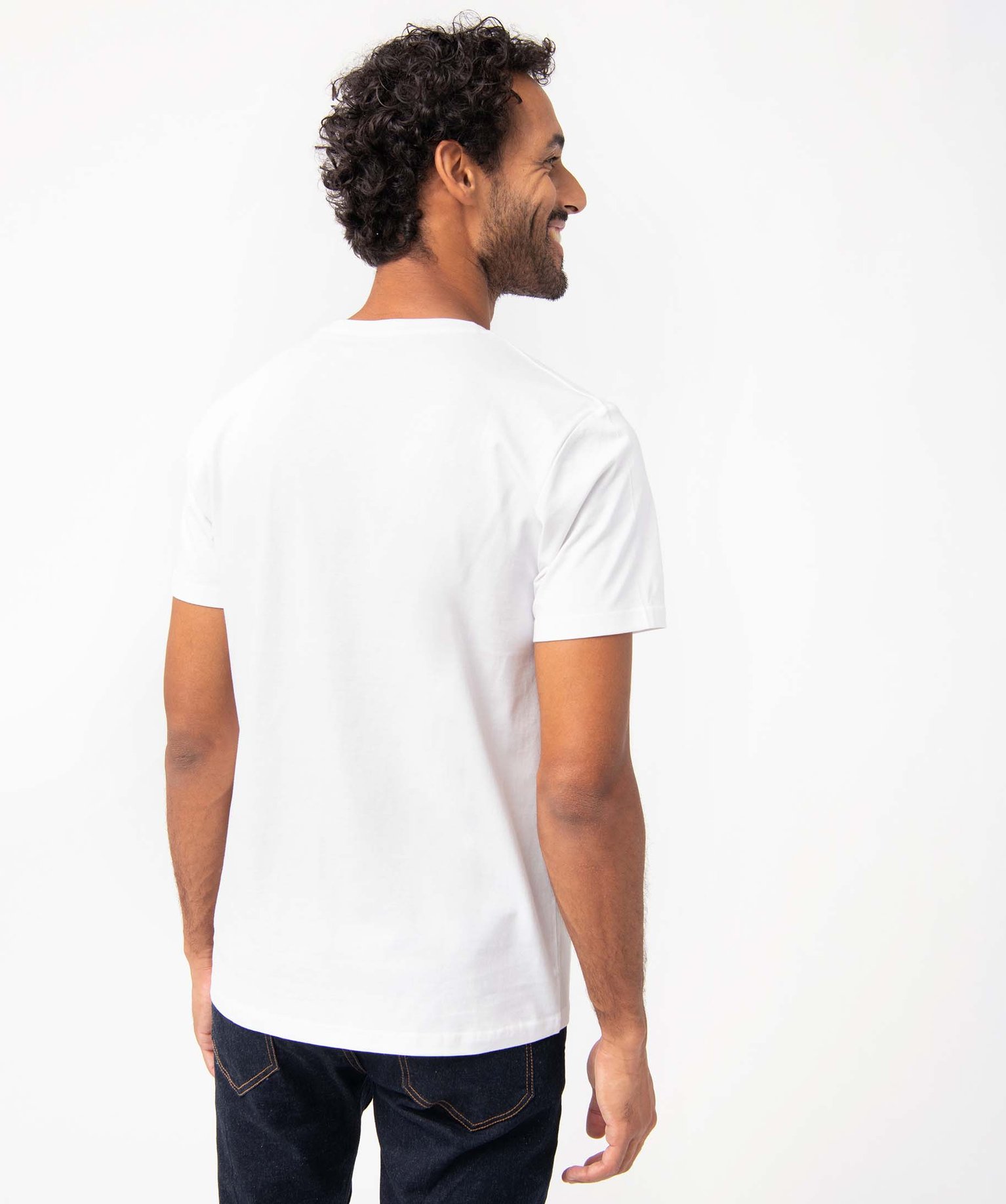Tee-shirt homme avec message spécial Nol blanc | GEMO