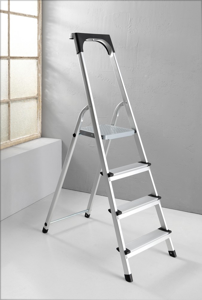 TECH-CRAFT Tech Craft Aluminium-Leiter - 4 Stufen