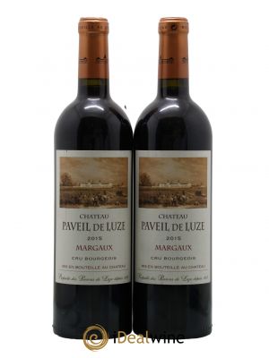 Château Paveil de Luze Cru Bourgeois  2015 - Lot de 2 Bouteilles