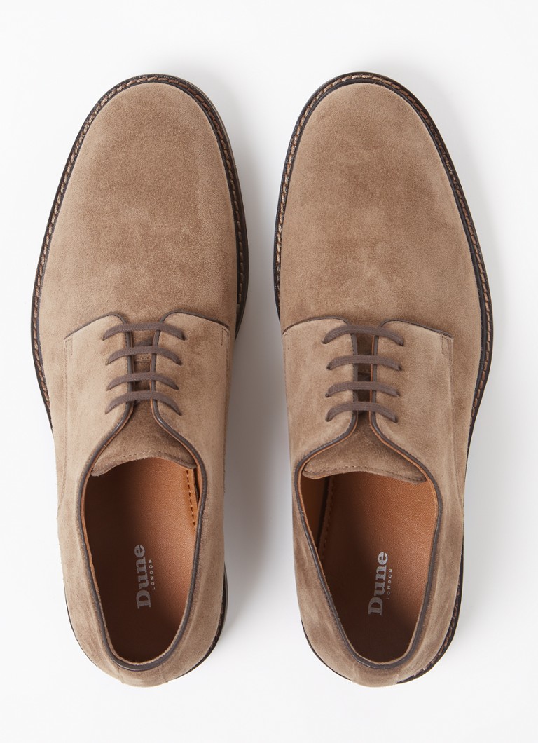 Sznurowane buty zamszowe Barrett marki Dune London
