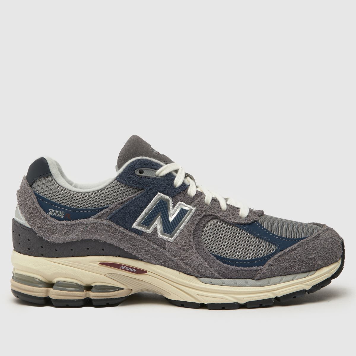 New Balance 2002r sportcipő szürke és sötétkék színben