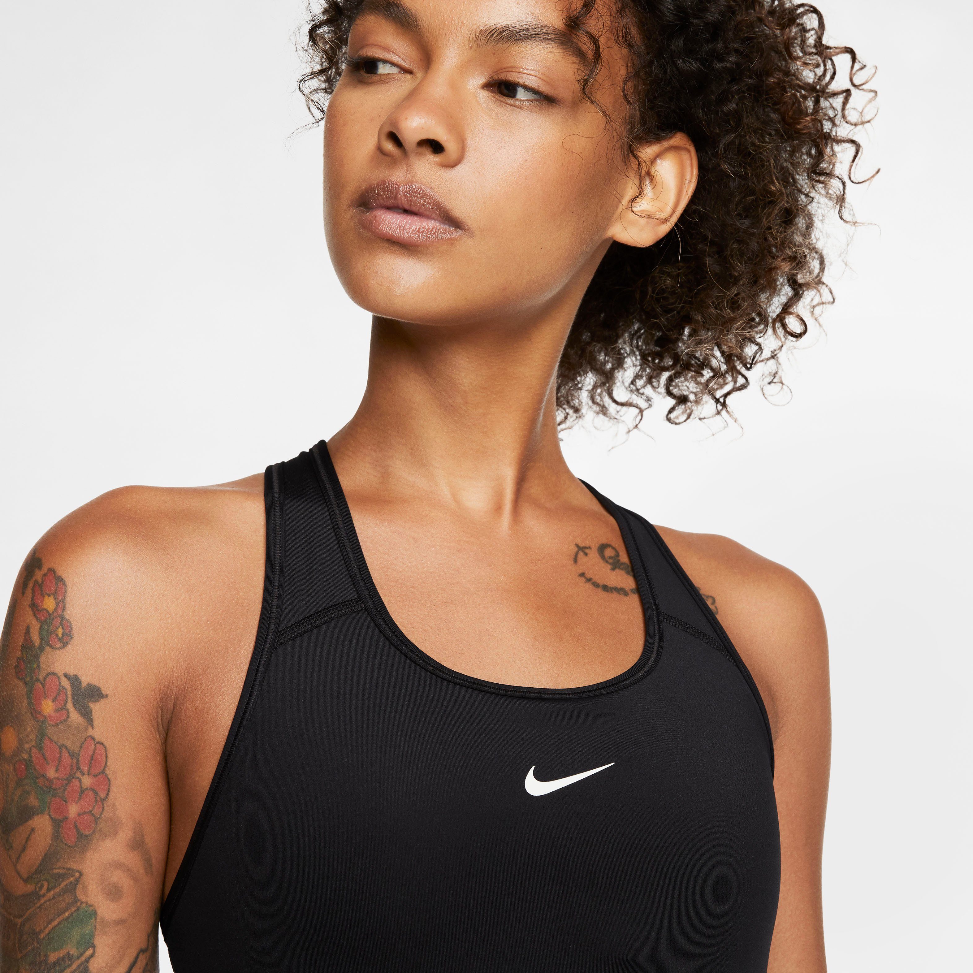 Nike Sport-BH Dri-FIT Swoosh Women's Medium-Support 1-Piece Pad Sports Bra