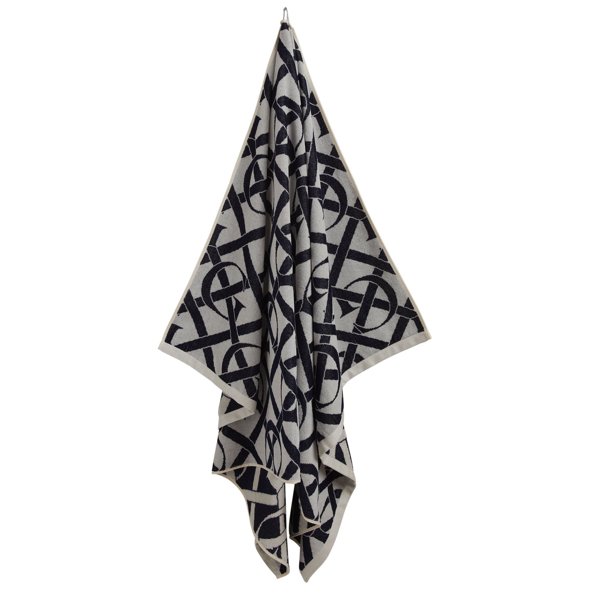 Gant Strandtücher Strandtuch - MONOGRAM BEACH TOWEL, Duschtuch, Frottier