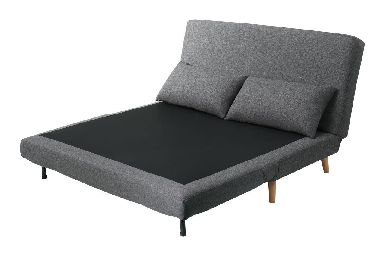 Happy Home Happy Home Schlafsessel inkl. Kissen 141 x 90 x 71 cm grau