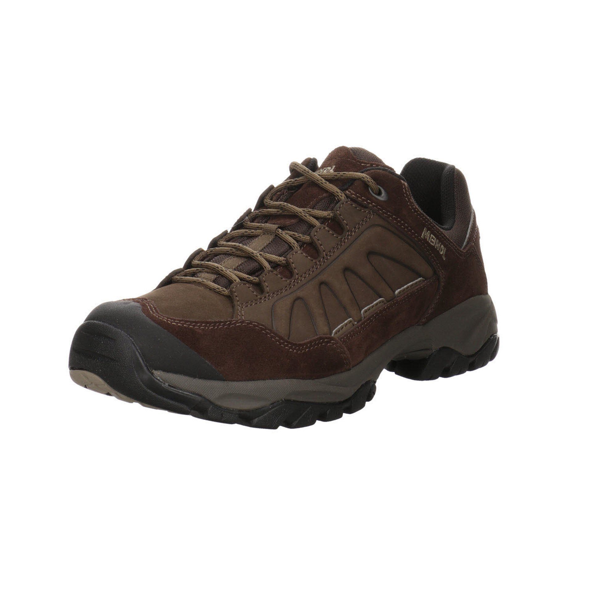Meindl Herren Schnürhalbschuhe Nebraska Outdoorschuh Schnürschuh Lederkombination