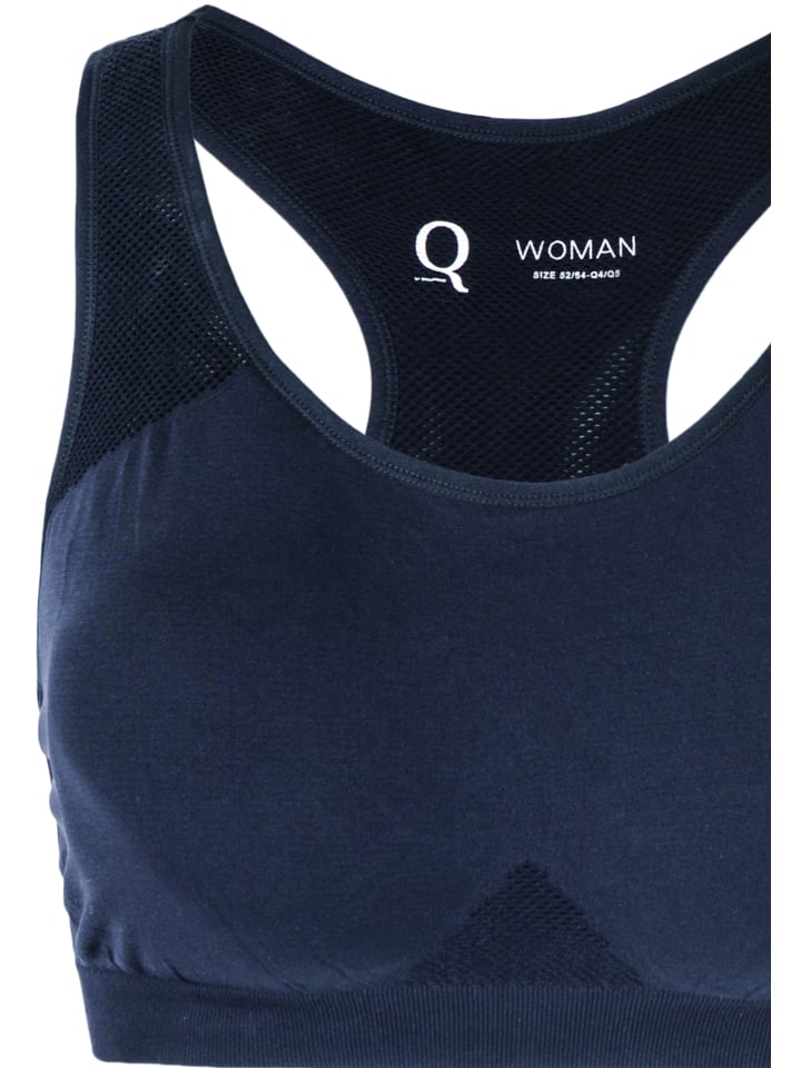Endurance Q Sport-BH ROSA SEAMLESS in 1001 Black günstig kaufen
